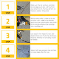 SIKA Sikaflex-410 Asphalt Sealant, Black, Self-Leveling Hybrid Sealant for Filling Cracks in Asphalt Driveways, Roadways, and Pavements - 9 fl.