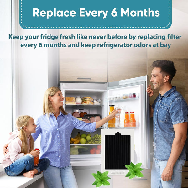 Omaeon Refrigerator Filters Compatible with 242047804 Frigidaire AIR Filter - PureAir Ultra, EAFCBF and Electrolux Air Filter Replacement -