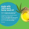 Hempz Herbal Body Moisturizer for Women with 100% Pure Hemp Seed Oil, Sugarcane & Papaya, 2.25 fl. oz. - Moisturizing Lotion with Shea Butter,