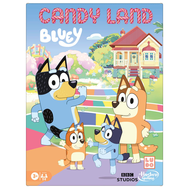 Hasbro Gaming Candy Land Bluey Edition Board Game | Ages 3 and up | 2-6 Players 