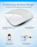CUNCUI 2pcs Fan Shaped Blind Spot Mirror, 360 Degree Adjustabe HD Glass Blind Spot Mirrors, Frameless Convex Rear View Mirror, for any Car, Van,