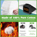 Extra Thick Disposable Face Towel, 100% Pure Cotton Face Towelettes Disposable, Ultra Soft Face Cloths for Sensitive Skin, Makeup Remover Dry