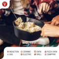 Victoria Cast Iron Saucepan, Cast Iron Melting Pot, Made in Colombia, 2QT 2 Quarts