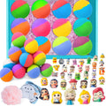 Bath Bombs for Kids: 12 Pcs Princess Bath Bombs with Toys Inside, Kids Bath Bomb Rich in Natural Essential Oils, Organic Bath Bomb Gift Set for