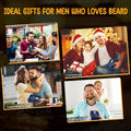 Jurgen K Beard Growth Kit, Upgraded Beard Growth Oil (2Oz) w/Biotin & Castor Oil, Beard Massager for Patchy/Spot Beard, Beard Kit for Men's Daily