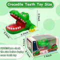 Crocodile Teeth Game for Kids Ages 4+, Alligator Tooth Game Push Teeth Down Toy, Funny Chomping Mouth Bite Surprise Games, No Batteries Travel