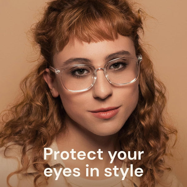 Gaoye Stylish Eyewear Frame Accessories - Blue Light Glasses for Woman - Computer Glasses for Blue Light Blocking A1 Matte