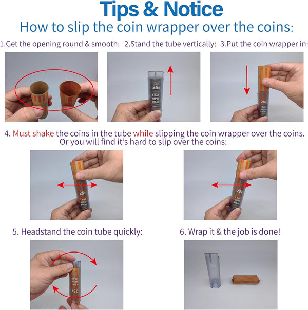 Coin Counter Coin Sorter TubeÃ¯Â½ÂCreative 5-In-1 Change Sorter Coin OrganizerÃ¯Â½ÂChange Counter Machine Coin RollerÃ¯Â½ÂCoin Bank Holder Coin