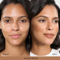 Julep Skip The Brush Cream to Powder Blush Stick - Neutral Bronze - Blendable and Buildable Color - 2-in-1 Blush and Lip Makeup Stick 06- Neutral