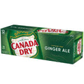 Canada Dry Ginger Ale Soda, 12 fl oz cans, 12 pack Ginger 12 Fl Oz (Pack of 12)