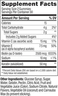 OLLY Hair Skin and Nails Gummies, Undeniable Beauty, Biotin - 60 Count 60 Count (Pack of 1)