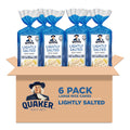 Quaker Large Rice Cakes, Lightly Salted, Gluten Free, 100% Whole Grains, 4.47 Oz, Pack of 6 Lightly Salted 4.47 Ounce (Pack of 6)