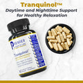 Premier Research Labs Tranquinol | Natural Sleep Aid Supplement for Deep Sleep Support and Calm Mind | Magnesium, Turmeric, Lemon Balm & Saffron