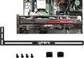 upHere Graphics Card GPU Brace Support Video Card Sag Holder/Holster Bracket, Anodized Aerospace Aluminum, Single or Dual Slot Cards