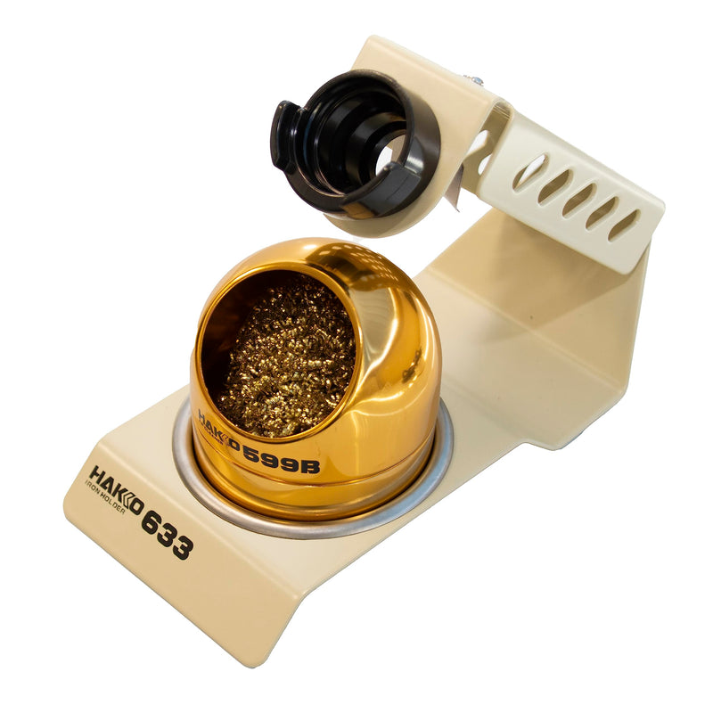 Hakko 633-01 Ã¢ÂÂ Soldering Iron Holder with 599B Tip Cleaner
