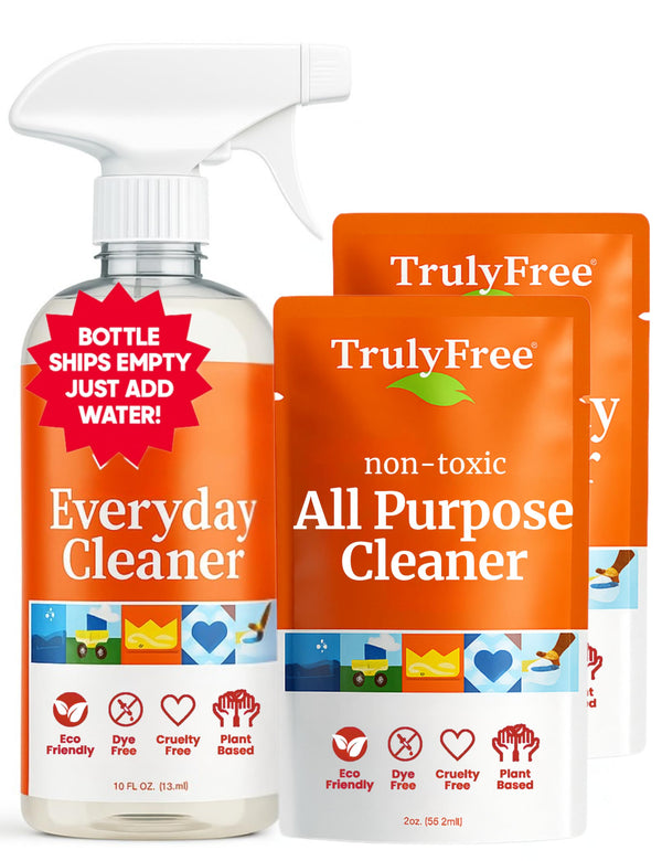 Everyday Cleaner - Multipurpose Cleaner Spray, Kitchen Counter Cleaner, Natural Cleaning Products, Multi-Surface Household Solution, 1 Empty