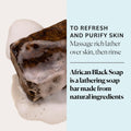 Sky Organics - African Black Soap Bar, 16 Oz - Deep Cleansing Face Wash & Body Wash - Cocoa Pod Ash - Blemish, Oily & Combo Skin - Natural, Vegan