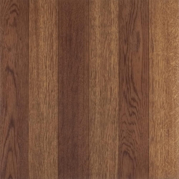 Nexus Self Adhesive 12-Inch Vinyl Floor Tiles, 20 Tiles - 12" x 12", Medium Oak Plank-Look Pattern - Peel & Stick, DIY Flooring for Kitchen,