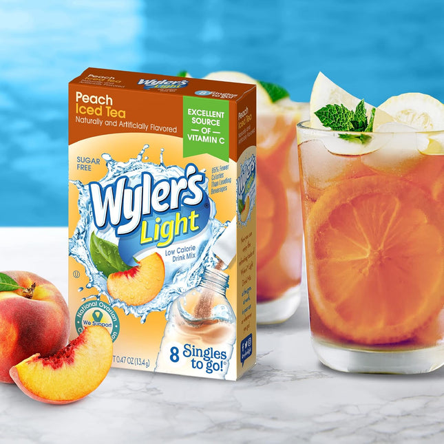 Wyler'S Light Singles to Go Powder Packets, Water Drink Mix, 96 Single Servings,