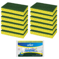 CELOX Sponges Kitchen Sponges for Dishes and Cleaning, 2-Sided Scrub Sponges Dish Sponge and Kitchen Sponge for Washing Dishes, Heavy Duty,