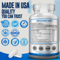 Advanced Complex-NAC Supplement (N-Acetyl L-Cysteine) 600mg with L-Glutathione 500mg and Milk Thistle Extract-Potent Antioxidant-Immune Function