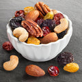 A Gift Inside Classic Fresh Fruit Basket Gift with Crackers, Cheese and Nuts for Holiday, Thank You, Birthday, Get Well, Anniversary, Corporate