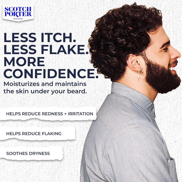 Scotch Porter Conditioning Beard Balm Ã¢ÂÂ Smooth, Shape, Moisturize & Soften Coarse, Dry Facial Hair While Encouraging Growth for a