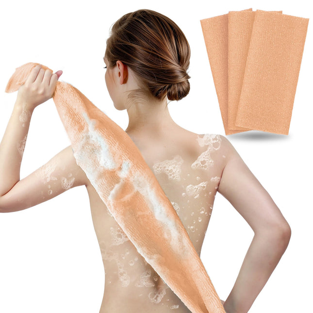 ARCH&M Exfoliating Washcloth Body Scrubber Back Scrubber for Shower Japanese Beauty Washcloth Bath Wash Cloth Korean Exf