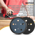 2 Pack 5 Inch 5 Hole Orbital Sander Replacement Pad for Porter Cable 333 333VS Random Orbit Sanders - Hook and Loop Sanding Pad Parts for Porter