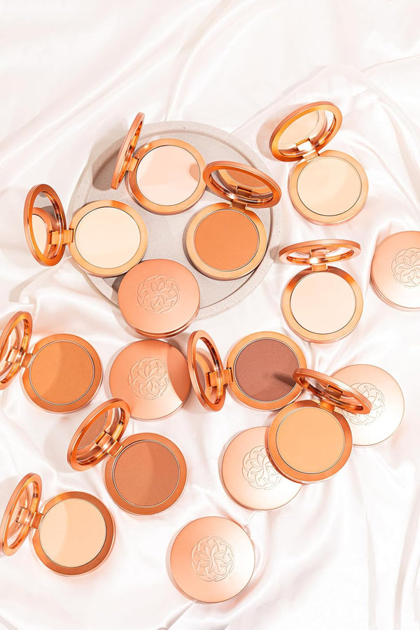 YENSA Super Serum Silk Powder Foundation - Matte Foundation Makeup to Blur and Smooth Pores - Provides a Radiant and More Even Skin Tone for a