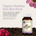 Garden of Life Organics Multivitamin for Women - Women's Once Daily Multi - Whole Food Multi with Iron, Biotin, Vegan Organic Womens Multivitamin
