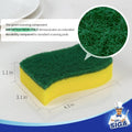 MR.SIGA Heavy Duty Scrub Sponge, 24 Count, Size:11 x 7 x 3cm, 4.3" x 2.8" x 1.2" pack of 24