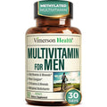 Multivitamin for Men with Methylated Vitamins and Chelated Minerals for Energy, Focus and Immune Health – Premium Daily Mens Multivitamins &