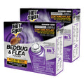 Hot Shot Bedbug and Flea Fogger, Inhibits Flea Reinfestation, 2 Ounce Cans, 6 Count