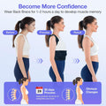 Posture Corrector for Women and Men, Full Back Brace Support, FSA&HSA Eligible, Adjustable Shoulder Straightener for Improving Back Posture,