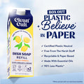 Cleancult Dish Soap Liquid Refill (32oz, 1 Pack) - Plant Based Cleaning Power - Dish Soap that Cuts Grease & Grime - Free of Harsh Chemicals -