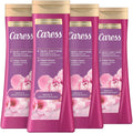Caress Body Wash for Women, Peony & Almond Blossom, Shower Gel Moisturizing Body Wash for Fresh, Smooth Skin to Soothe and Unwind, 20 Fl Oz, (Pack