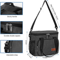 Femuar Lunch Bags for Women/Men, Insulated Lunch Bag for Work Office Picnic - Lunch Cooler Bag Leakproof Lunch Box with Adjustable Shoulder Strap
