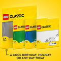 LEGO Classic Green Baseplate, Square 32x32 Stud Foundation to Build, Play, and Display Brick Creations, Great for Grassy Nature Landscapes,