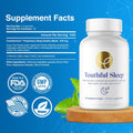 Youthful Sleep | Natural Sleep Support, No Melatonin, Supports Deep Rest and Improved Next-Day Function, Safe for Daily Use | 60 Capsules (1-Month