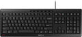 Cherry Stream Keyboard | Wired Slim Whisper Quiet | Silent Keys | Black | For PC/Laptop, Unique Typing Feel, Slim Design, CHERRY SX Scissor