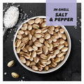 Wonderful Pistachios In Shell, Salt & Pepper Flavored Nuts, 48 Ounce Bag, Protein Snacks, Gluten Free, Healthy Snacks for Adults Salt & Pepper 48