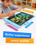 KOKODI LCD Writing Tablet, Valentines Day Gifts for KidsÃ¯Â¼Â10 Inch Colorful Toddler Doodle Board Drawing Tablet, Erasable Reusable Electronic
