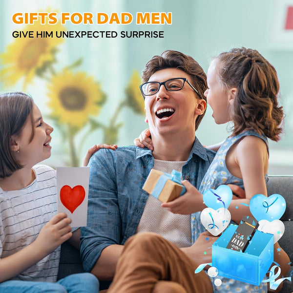 Coquimbo Fathers Day Dad Gifts from Daughter for Men: Electric Lighter Mens Birthday Gifts, Rechargeable Windproof Flameless Dual Arc Plasma