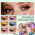 Color Nymph Girls Makeup Kit for Teens Make up Set for Beginners Mint Green | Versatile Colors & Buildable Beginner-Friendly, Gentle for Teen