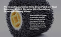 Strip and Clean Abrasive Drum Paint and Rust Remover, 40 Grit Wire Drawing Polishing Wheel for Metal Wood Surface Conditioning Clean Descale Welds