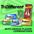 Trident Spearmint Sugar-Free Gum, 12 Packs of 14 Pieces (168 Total Pieces) Spearmint 14 Count (Pack of 12)