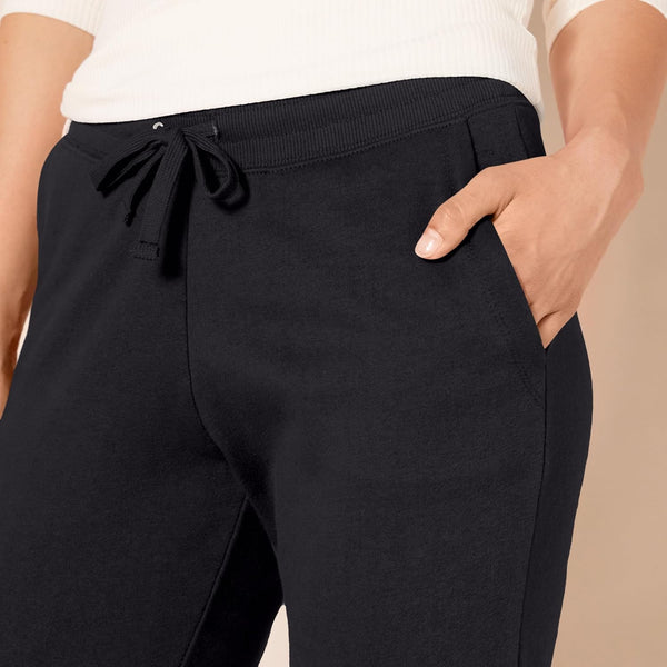 Amazon Essentials Women's Fleece Jogger Sweatpant (Available in Plus Size) X-Small Black
