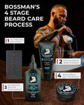 Bossman Jelly Beard Oil for Men (4 Oz, Magic Scent) Ã¢ÂÂ Softens, Moisturizes & Conditions with Natural Ingredients