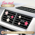 Girl Car Accessories, Air Freshener Car, Pink Car Decor for Teens, Women, Cute Car Vent Clips Stuff, Car Decorations Interior Aesthetic